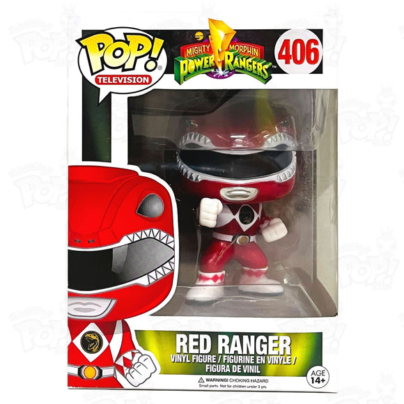 Mighty Morphin Power Rangers Red Ranger (#406) Funko Pop Vinyl