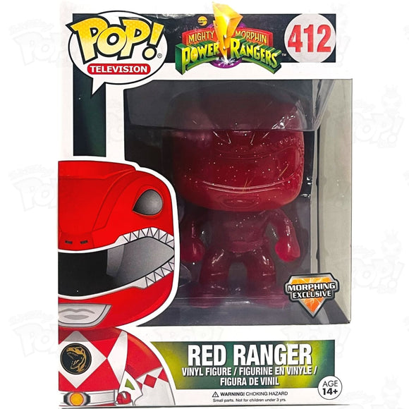 Mighty Morphin Power Rangers Red Ranger (#412) Funko Pop Vinyl