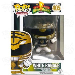 Mighty Morphin Power Rangers White Ranger (#405) [Damaged] Funko Pop Vinyl