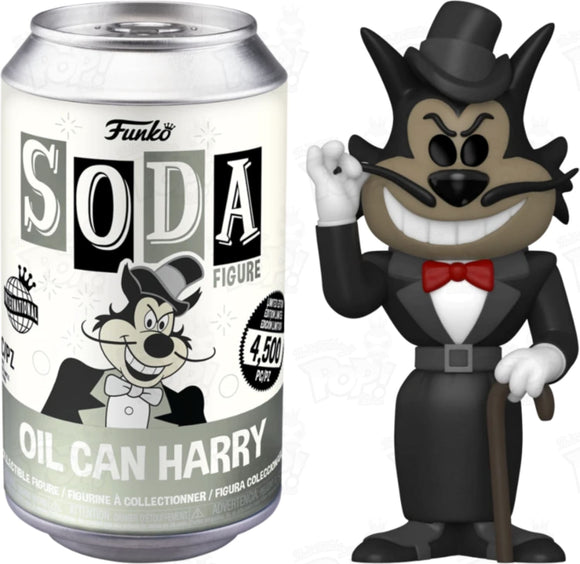 Mighty Mouse Oil Can Harry Soda Vinyl Soda