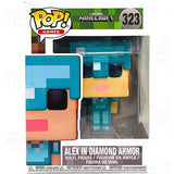 Minecraft Alex In Diamond Armor (#323) Funko Pop Vinyl