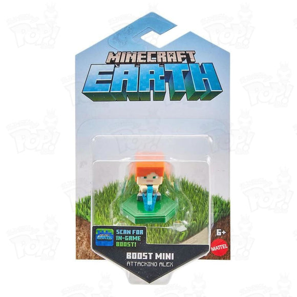 Minecraft Earth Boost Mini Figures - Attacking Alex - That Funking Pop Store!