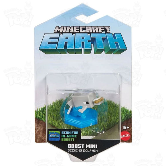 Minecraft Earth Boost Mini Figures - Seeking Dolphin - That Funking Pop Store!