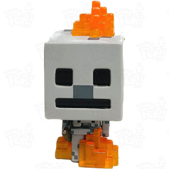 Minecraft Flaming Skeleton Out-Of-Box Funko Pop Vinyl