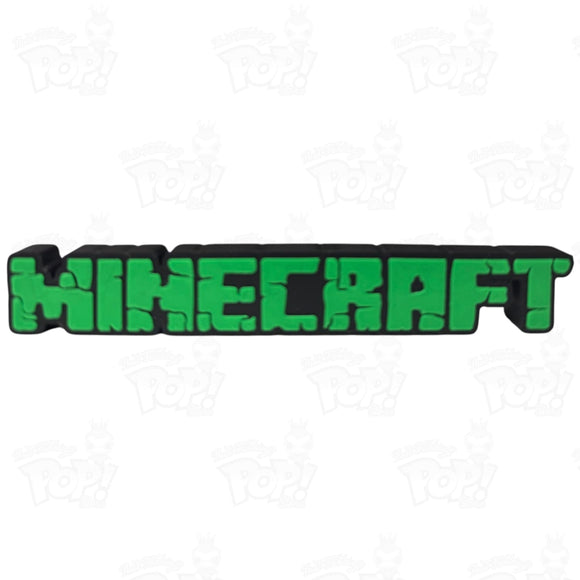 Minecraft Logo Display Sign Loot