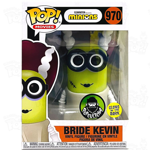 Minions Bride Kevin (#970) Gitd Popcultcha Funko Pop Vinyl