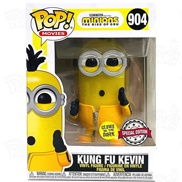 Minions Kung Fu Kevin (#904) Gitd Funko Pop Vinyl