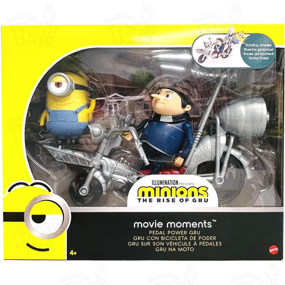 Minions Rise Of Gru: Movie Moments Pedal Power Gru Loot