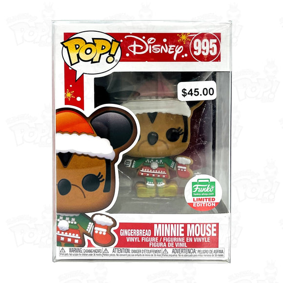 Minnie Mouse Gingerbread (#995) Funko Holiday Limited Edition - That Funking Pop Store!
