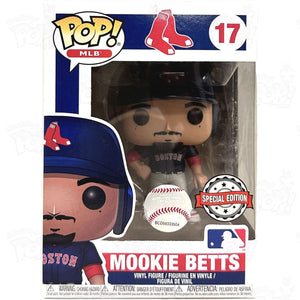 Mlb Baseball Boston Redsocks Mookie Betts (#17) Funko Pop Vinyl