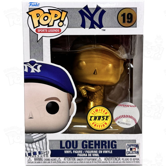 Mlb Baseball Dodgers Lou Gehrig (#19) Chase Funko Pop Vinyl
