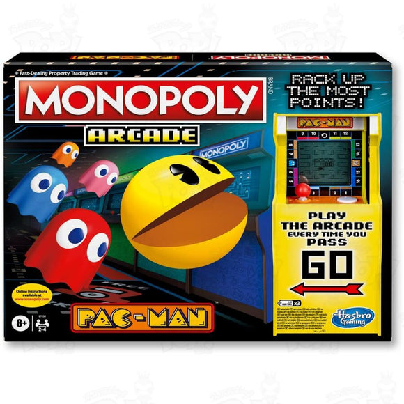 Monopoly Arcade Pac Man Board Game Boardgames