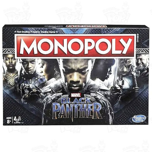 Monopoly - Black Panther Edition Board Game Boardgames
