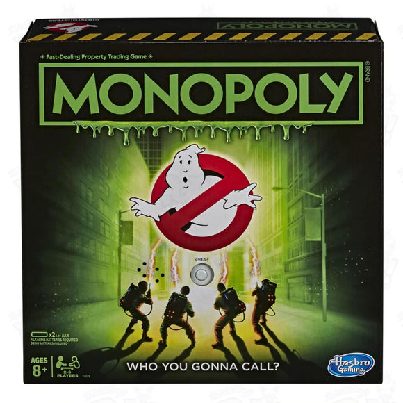 Monopoly - Ghostbuster Edition Board Game Boardgames