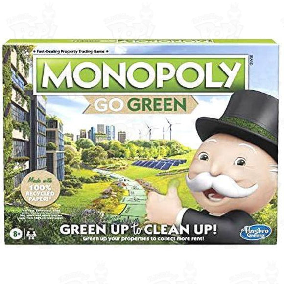 Monopoly Go Green Edition Board Game Boardgames