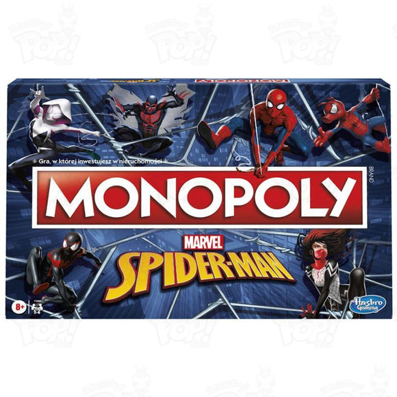 Monopoly Spider-Man Edition Board Game Boardgames