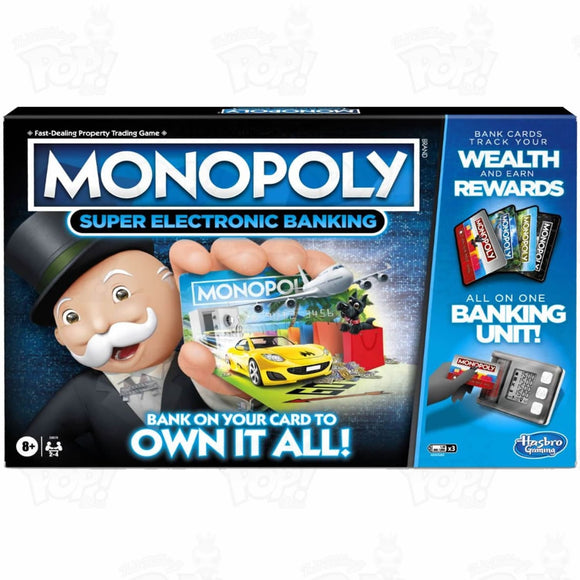 Monopoly Super Electronic Banking Boardgame Boardgames