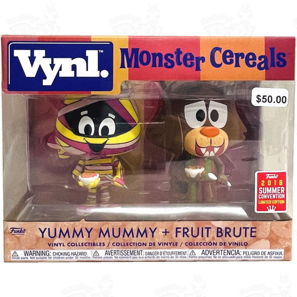 Monster Cereals Yummy Mummy & Fruit Brute 2018 Summer Convention Loot