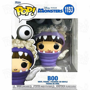 Monsters Inc Boo W/hood Up (#1153) Funko Pop Vinyl