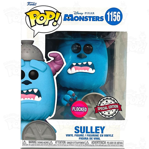 Monsters Inc Sulley (#1156) Flocked Funko Pop Vinyl