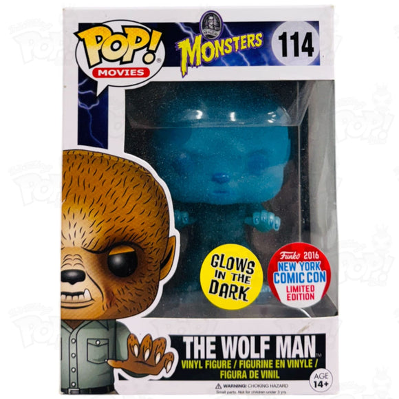 Monsters Wolfman (#114) Gitd Nycc Funko Pop Vinyl