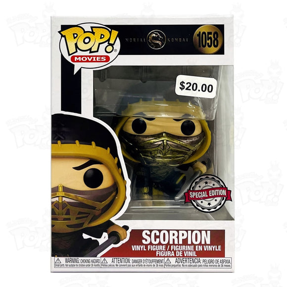 Mortal Kombat Scorpion (#1058) - That Funking Pop Store!