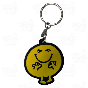 Mr. Happy Rubbe Key Chain