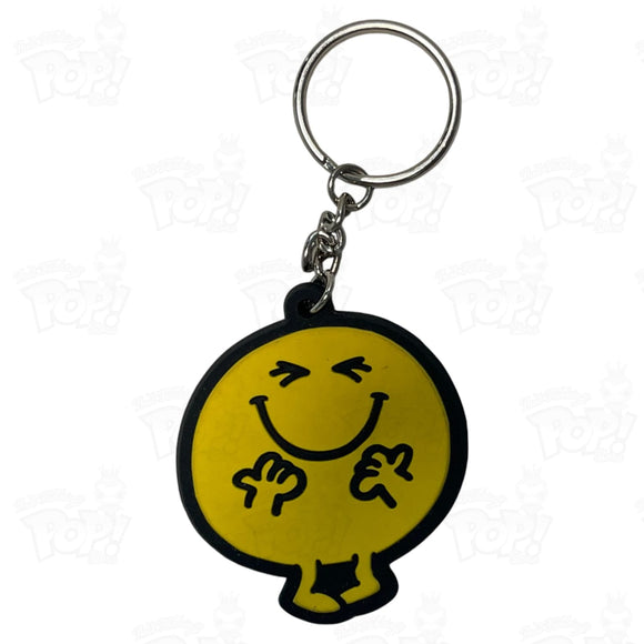 Mr. Happy Rubbe Key Chain