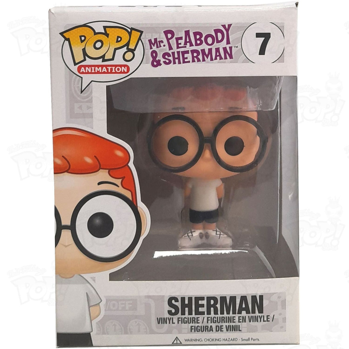 Figurine Pop M. Peabody et Sherman : Les Voyages dans le temps #8 pas
