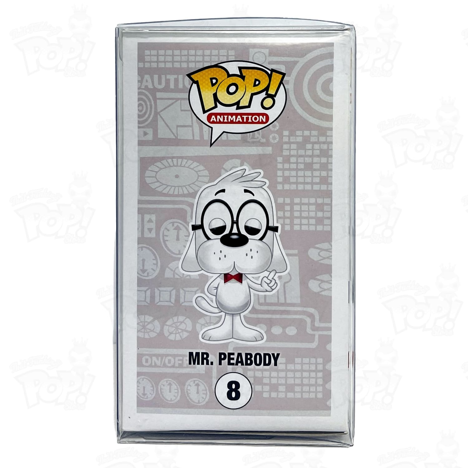 Funko Pop! Mr Peabody & Sherman – Mr Peabody RARE (Neuf Sous Blister)