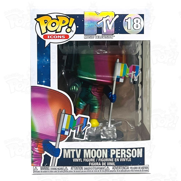 Mtv Moon Person Rainbow (#18) Funko Pop Vinyl