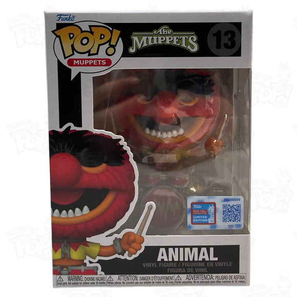 Muppets Animal On Drums (#13) Nycc 2024 Funko Pop Vinyl