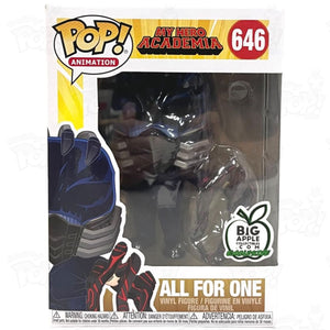 My Hero Academia All For One (#646) Big Apple Funko Pop Vinyl