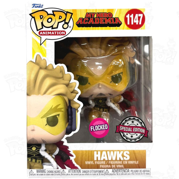 My Hero Academia Hawks (#1147) Flocked Funko Pop Vinyl