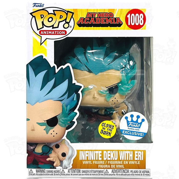 My Hero Academia Infinite Deku With Eri (#1008) Funko Gitd Pop Vinyl