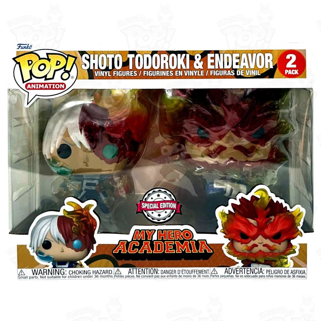 My Hero Academia Shoto Todoroki Endeavor (2-Pack)