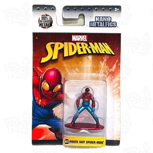Nano Metal Figs - Marvel Spider-man: Proto Suit Spider-man - That Funking Pop Store!