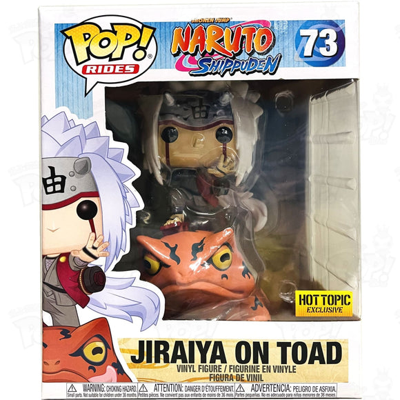 Naruto Shippuden Jiraiya On Toad (#73) Hot Topic Funko Pop Vinyl