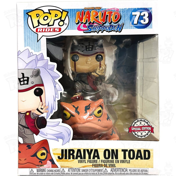 Naruto Shippuden Jiraiya On Toad (#73) Special Edition Funko Pop Vinyl