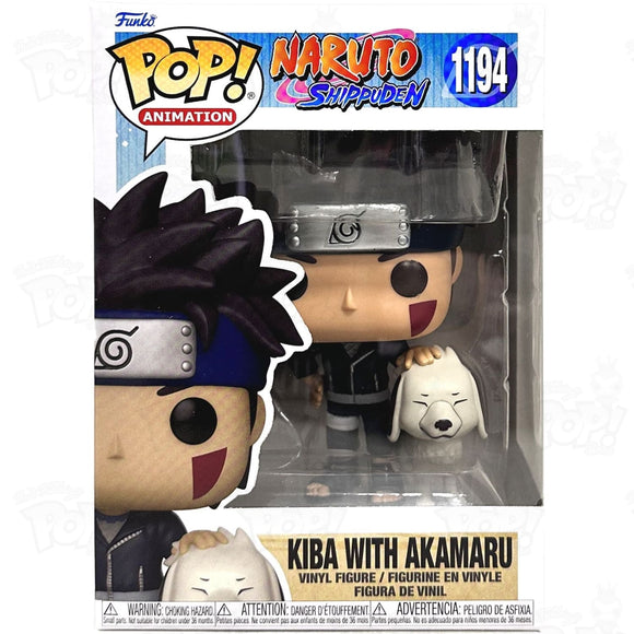 Naruto Kiba W/Akamaru (#1194) Funko Pop Vinyl