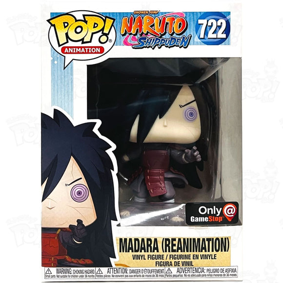 Naruto Shippuden Madara Reanimation (#722) Gamestop Funko Pop Vinyl