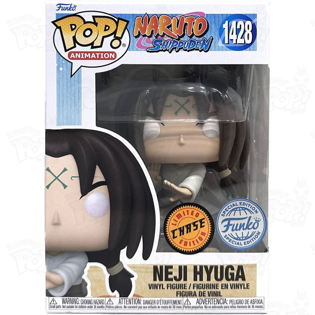 Figurine Funko Pop! Neji Hyuga #1428 Édition Chase (Exclusive) - Naruto - Neuf Sous Blister