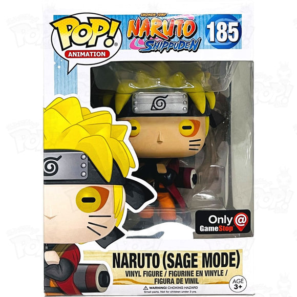 Naruto Shippuden (Sage Mode) (#185) Gamestop Funko Pop Vinyl