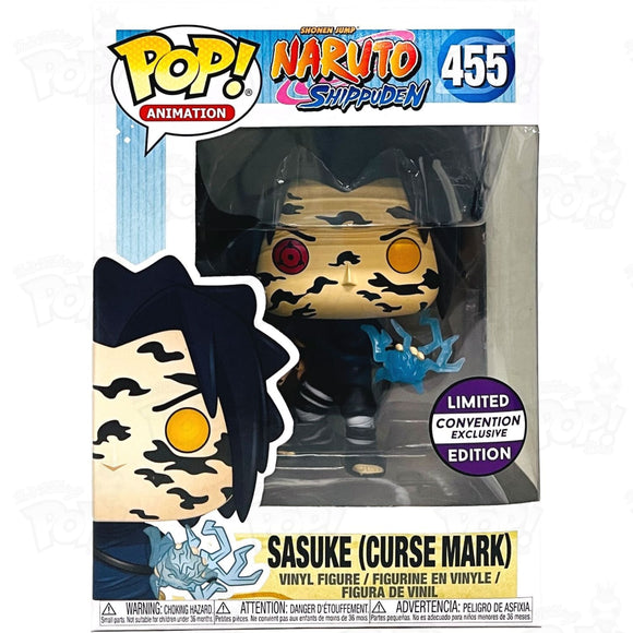 Naruto Sasuke (Curse Mark) (#455) Convention Exclusive Funko Pop Vinyl