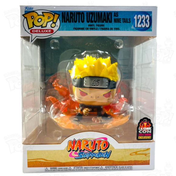 Naruto Shippuden Naruto Uzumaki As Nine Tails 6 Inch (#1233) LA Comic Con 2022 Funko Pop Vinyl