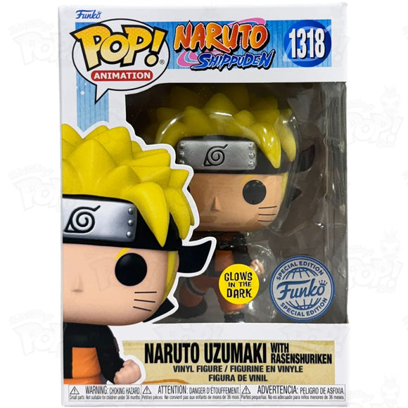 Naruto Shippuden Uzumaki W/Rasenshuriken (#1318) Gitd Funko Pop Vinyl