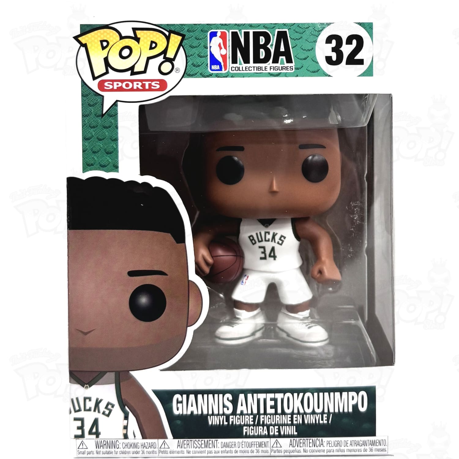 Outlet Funko Pop #32 Giannis Antetokounmpo Bucks NBA MVP Vaulted