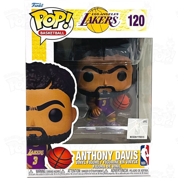 Nba: Lakers Anthony Davis Purple Jersey (#120) Funko Pop Vinyl