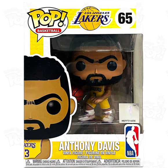 Nba: Lakers Anthony Davis Yellow Jersey (#65) Funko Pop Vinyl