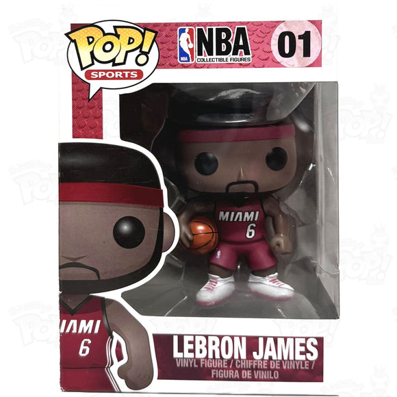 Nba: Lebron James Miami (#01) Funko Pop Vinyl